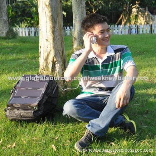 Mobile Solar Charger for iPhone, Samsung, Other Digital Devices